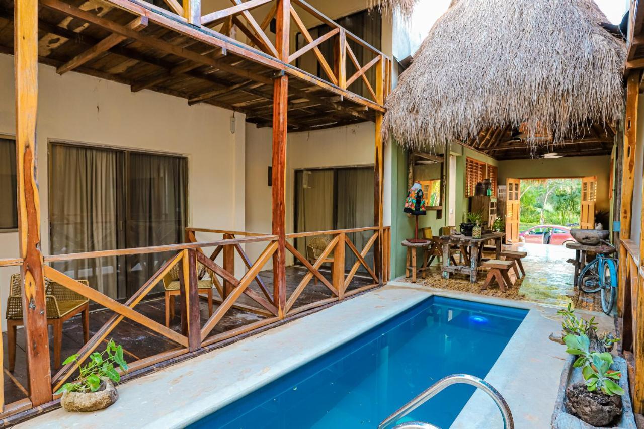 Alma De Zorro Hotel Bacalar Bagian luar foto