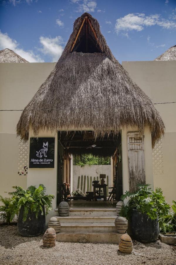Alma De Zorro Hotel Bacalar Bagian luar foto