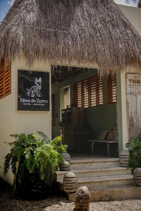 Alma De Zorro Hotel Bacalar Bagian luar foto