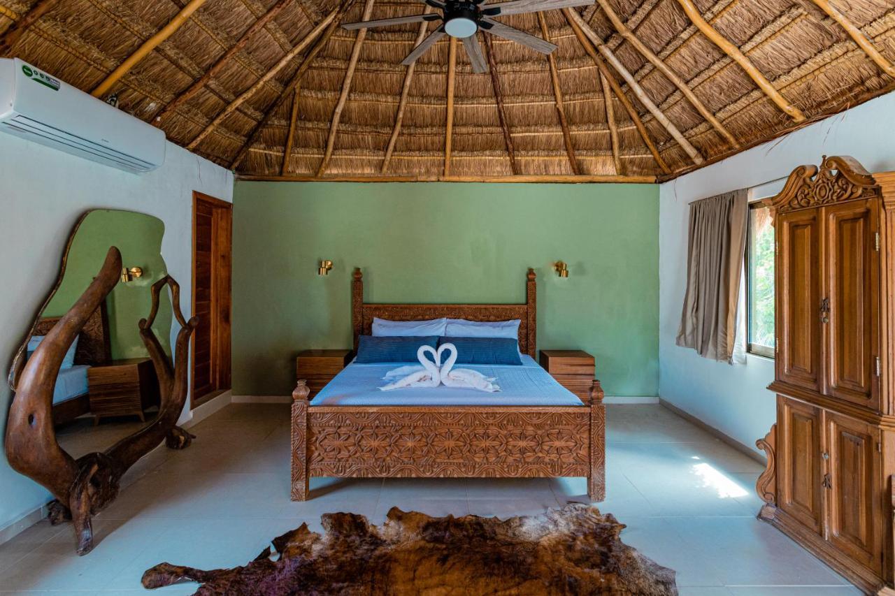 Alma De Zorro Hotel Bacalar Bagian luar foto