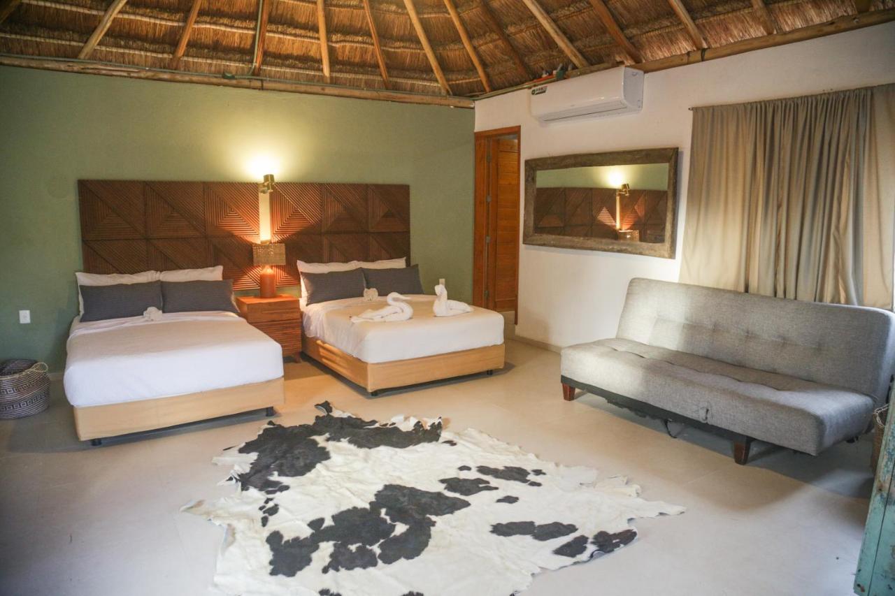 Alma De Zorro Hotel Bacalar Bagian luar foto