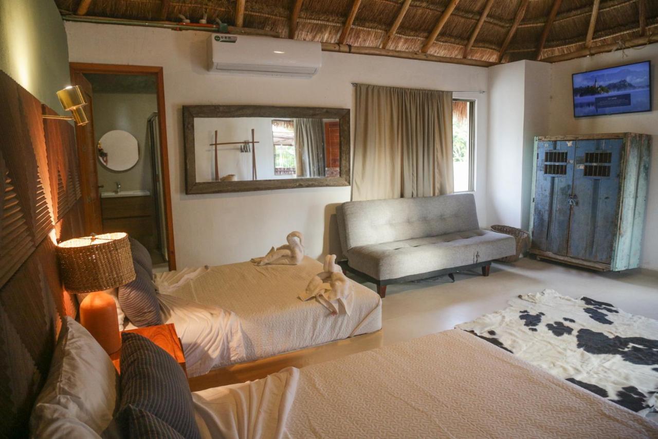 Alma De Zorro Hotel Bacalar Bagian luar foto