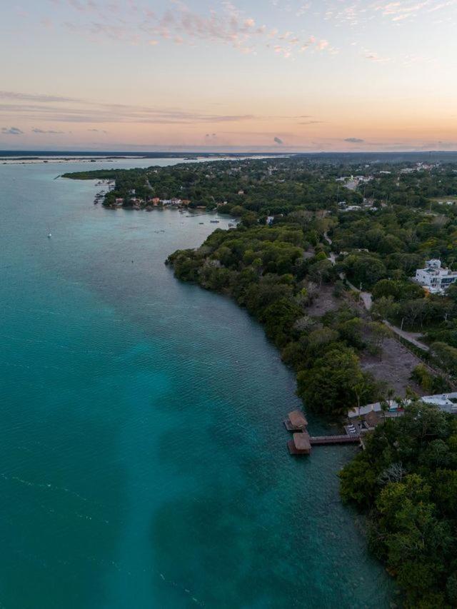 Alma De Zorro Hotel Bacalar Bagian luar foto